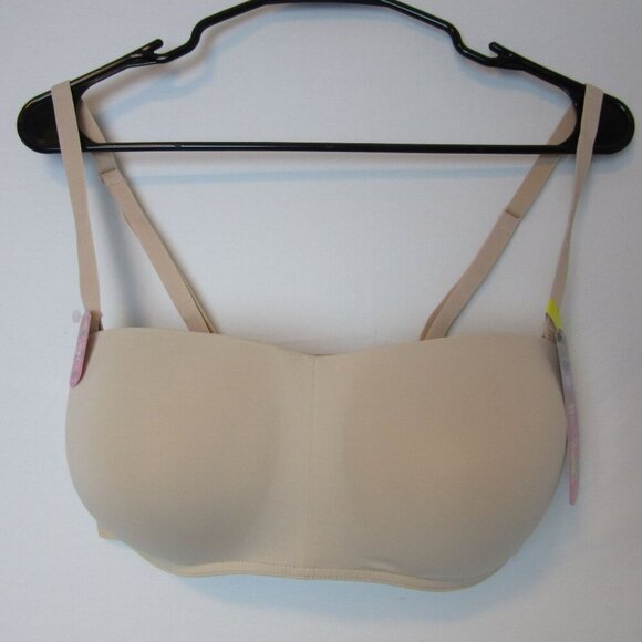 NEW Maidenform Nude Bra DM7685 Wireless Multiway Straps Comfort Women's Medium - Picture 1 of 5